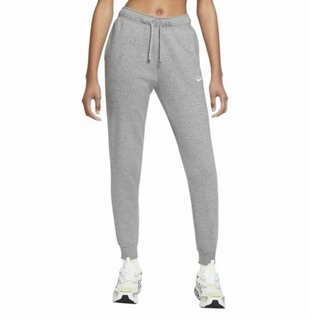 Nike Sportswear Club Fleece Mid-Rise Joggers Gray Womens XS - DQ5191-063